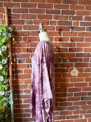 OOAK Spring Collection - Callisto Kantha Crescent Moon Tunic Poncho Top