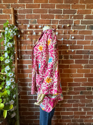 OOAK Autumn Collection - Upcycled Paul McCartney Inspired Boho Vintage Kantha Jacket