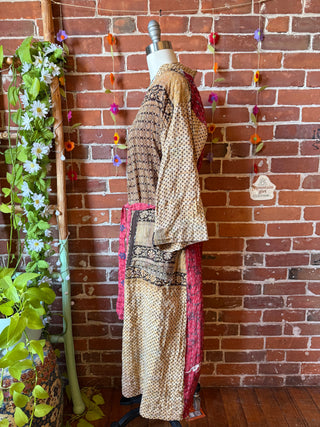 Riverstone Kantha Robe Kimono - Fair Trade Made