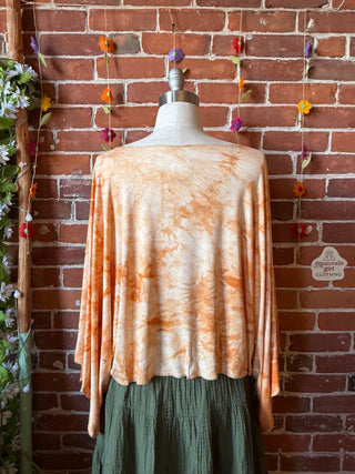 OOAK Spring Collection - Callisto Kantha Crescent Moon Top