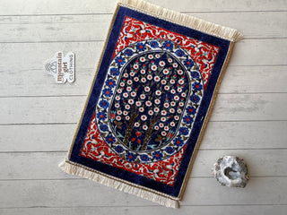 Mini Turkish Boho Rug Home Decor - Fair Trade Made -Final Sale