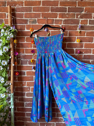 Festival Drift Recycled Sari Palazzo Pants - Fair Trade Made