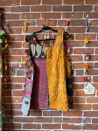 Bohemian Journey Kantha Tank - Fair Trade Made