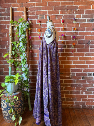 Delphia Recycled Sari Dress w/ Pockets