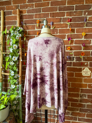 OOAK Summer Collection - Callisto Kantha Crescent Moon Tunic Poncho Top