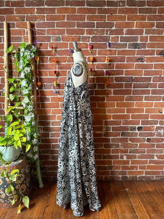 Delphia Recycled Sari Dress w/ Pockets