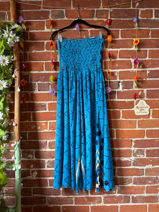 Festival Drift Recycled Sari Palazzo Pants - Fair Trade Made