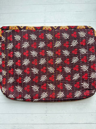 One of a Kind Kantha Laptop Bag - Fair Trade Made