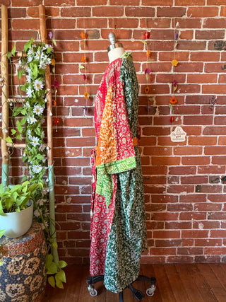 Riverstone Kantha Robe Kimono - Fair Trade Made