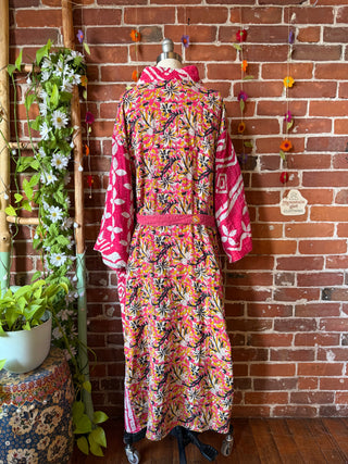 Riverstone Kantha Robe Kimono - Fair Trade Made