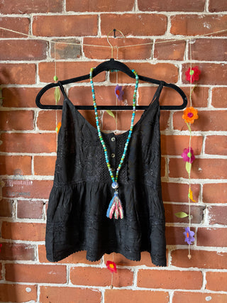 Sunwashed Cropped Daydream Tank - Fair Trade Made - Multiple Colors Available
