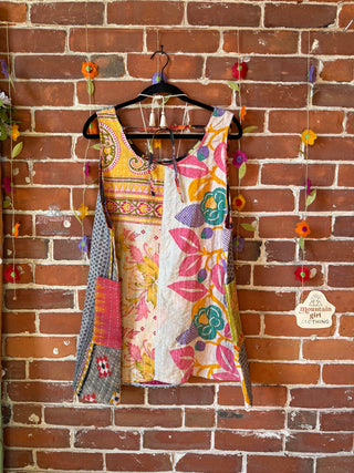 Bohemian Journey Kantha Tank - Fair Trade Made