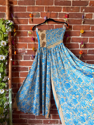 Festival Drift Recycled Sari Palazzo Pants - Fair Trade Made