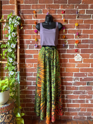 Raven Tie Dye Wide Leg Palazzo Pants - Multiple Colors Available