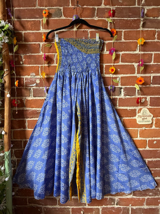 Festival Drift Recycled Sari Palazzo Pants - Fair Trade Made