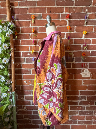 OOAK Summer Collection - Upcycled Cypress Hill Inspired Vintage Kantha Jacket