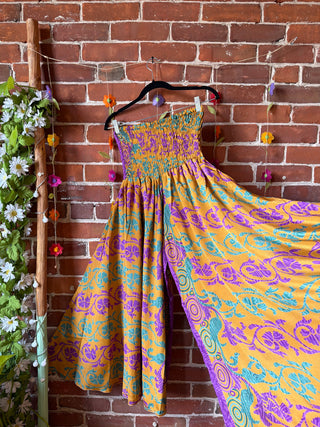 Festival Drift Recycled Sari Palazzo Pants - Fair Trade Made