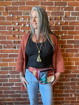 Mystery Recycled Sari Patchwork Fanny Pack