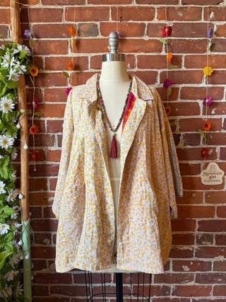 OOAK Summer Collection - Upcycled Def Leppard Inspired Vintage Kantha Jacket