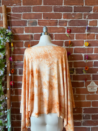 OOAK Spring Collection - Callisto Kantha Crescent Moon Top
