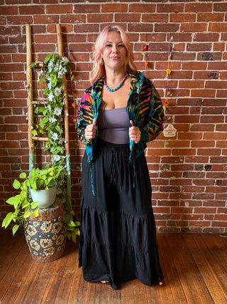 Moonstone Tie Dye Cropped Hoodie - 100% Cotton - Fair Trade Made - Multiple Colors