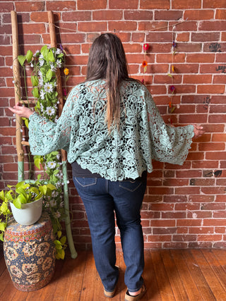 Desert Lace Crochet Wrap - Multiple Colors Available