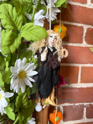 Stevie Nicks Inspired Ornament - Fair Trade Made