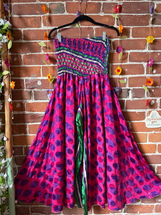 Festival Drift Recycled Sari Palazzo Pants - Fair Trade Made