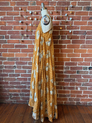 Delphia Recycled Sari Dress w/ Pockets