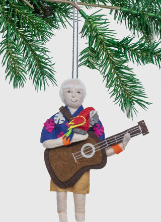 Jimmy Buffet Inspired Ornament - Fair Trade Made