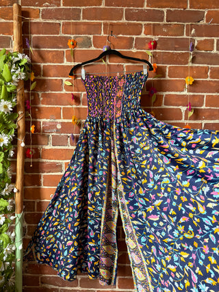 Festival Drift Recycled Sari Palazzo Pants - Fair Trade Made