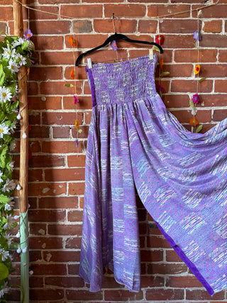 Festival Drift Recycled Sari Palazzo Pants - Fair Trade Made