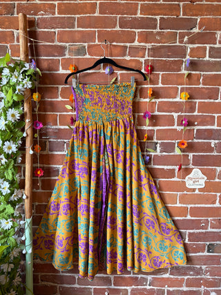 Festival Drift Recycled Sari Palazzo Pants - Fair Trade Made