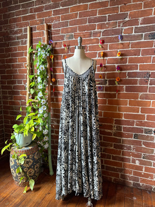 Delphia Recycled Sari Dress w/ Pockets