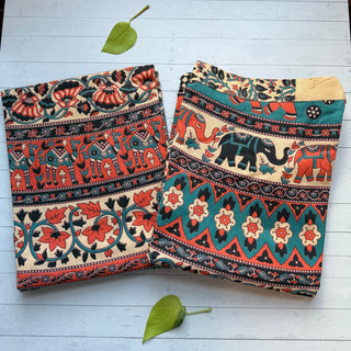 Moonlit Bazaar Cotton Wrap Skirt - Fair Trade Made
