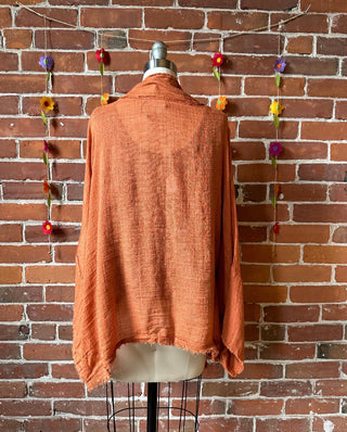 Mountain Meadow 100% Cotton Gauze Boho Light Kimono Layer - Multiple Colors Available