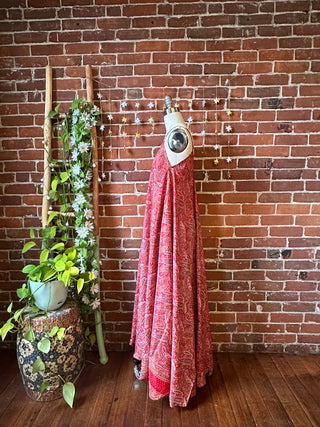 Delphia Recycled Sari Dress w/ Pockets