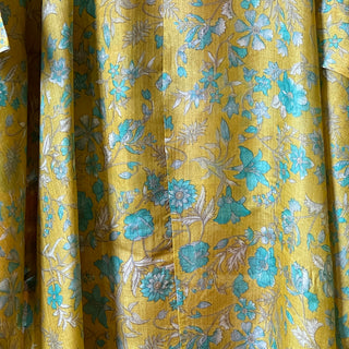 Nova Recycled Silk Saree Kimono Item: 1380