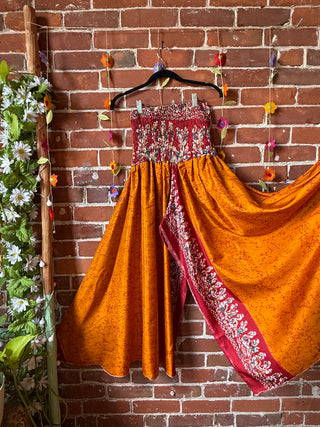 Festival Drift Recycled Sari Palazzo Pants - Fair Trade Made