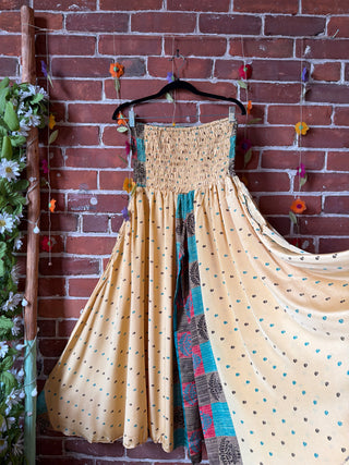 Festival Drift Recycled Sari Palazzo Pants - Fair Trade Made