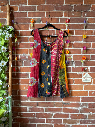 Bohemian Journey Kantha Tank - Fair Trade Made