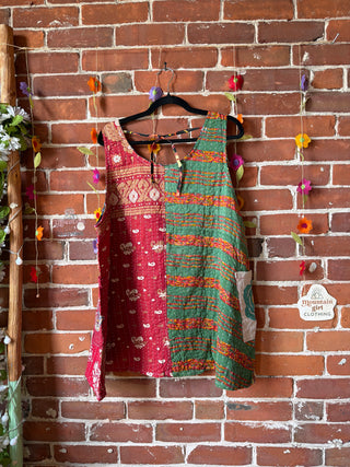 Bohemian Journey Kantha Tank - Fair Trade Made
