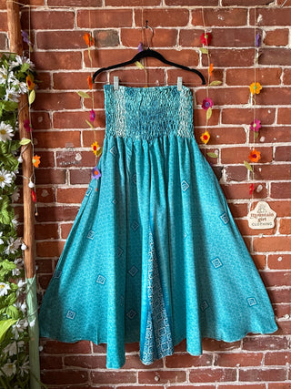 Festival Drift Recycled Sari Palazzo Pants - Fair Trade Made