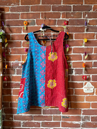 Bohemian Journey Kantha Tank - Fair Trade Made