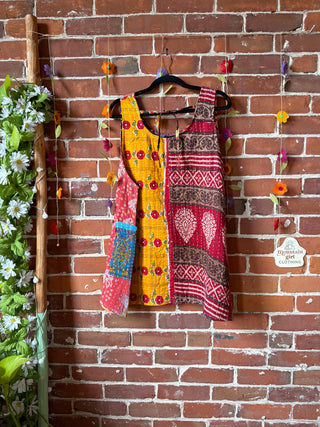 Bohemian Journey Kantha Tank - Fair Trade Made