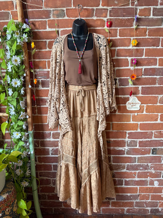 Desert Lace Crochet Wrap - Multiple Colors Available