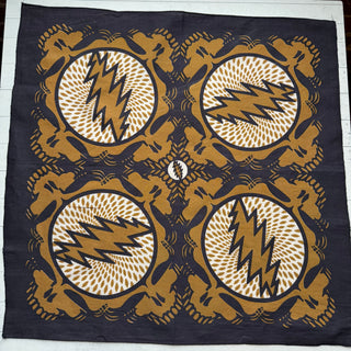 Brown Grateful Dead Stealie Bandana Headband-Final Sale