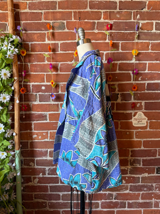 OOAK Summer Collection - Upcycled Billie Eilish Inspired Vintage Kantha Jacket