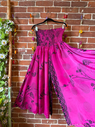 Festival Drift Recycled Sari Palazzo Pants - Fair Trade Made