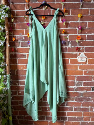 Oh So Flowy Festival Embroidered Jumpsuit Fits - Fair Trade Made -Multiple Colors
